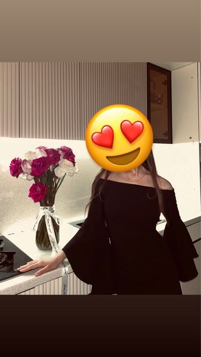 Черное платье в идеальном состоянии!