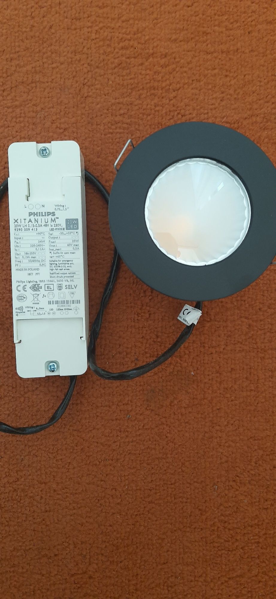 6 leduri Philips xitanium 20w LH 0,15-0,5 A 48v is 230v