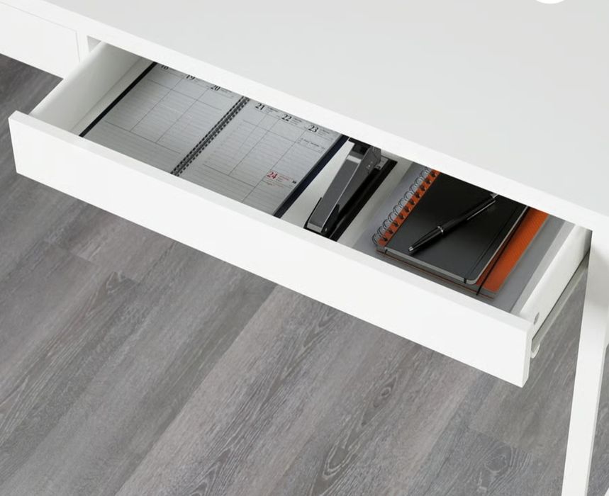 Birou alb Ikea  142x75x50
