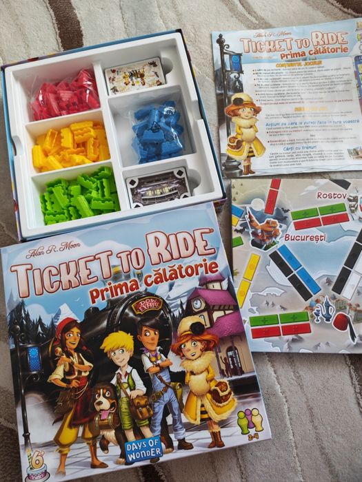 Joc Ticket to ride - Prima călătorie