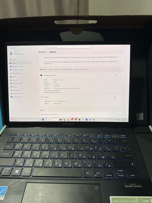 Asus zenbook 14 oled