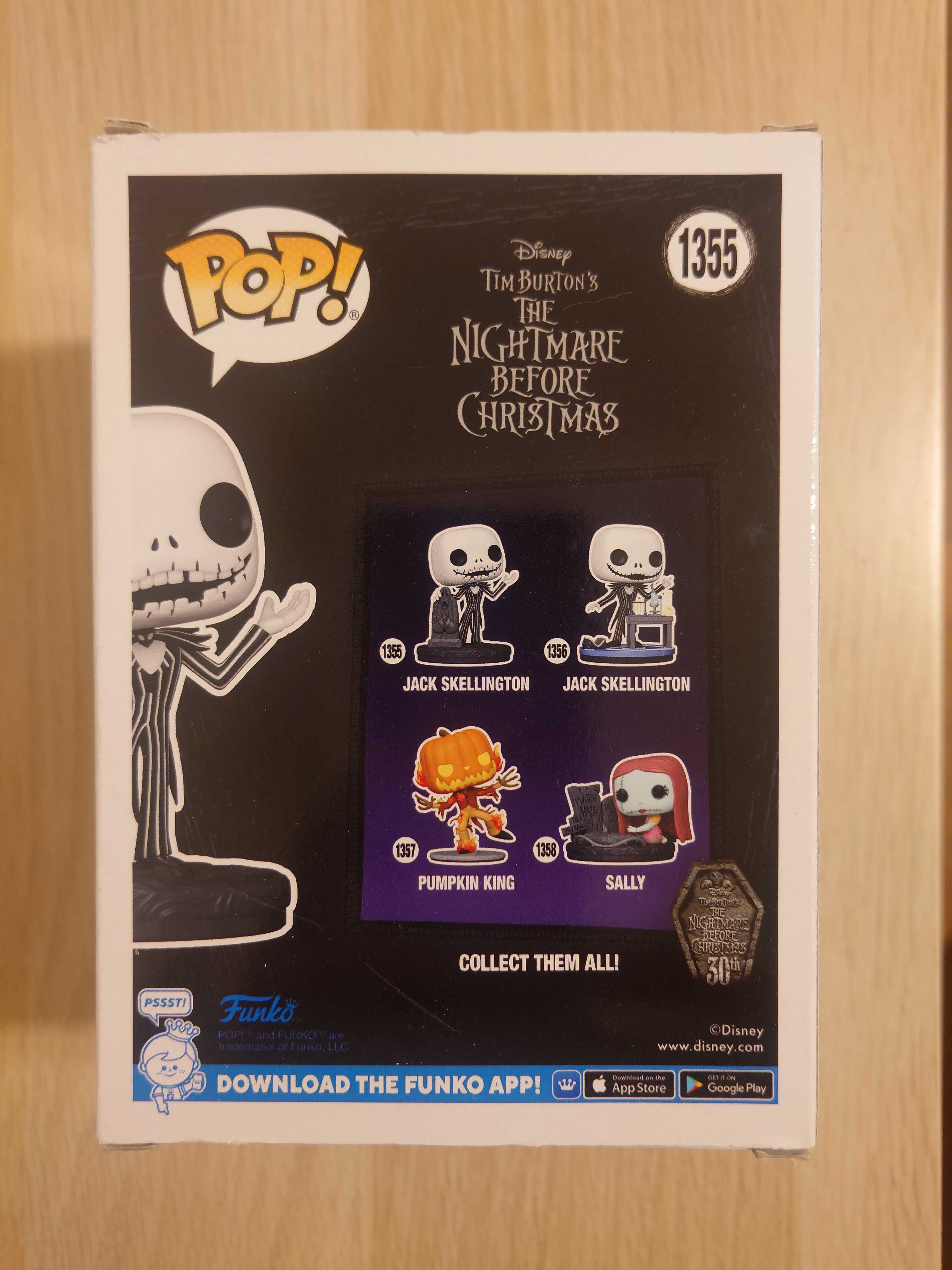 Figurina Funko Pop Jack Skellington 1355 Nightmare Before Christmas