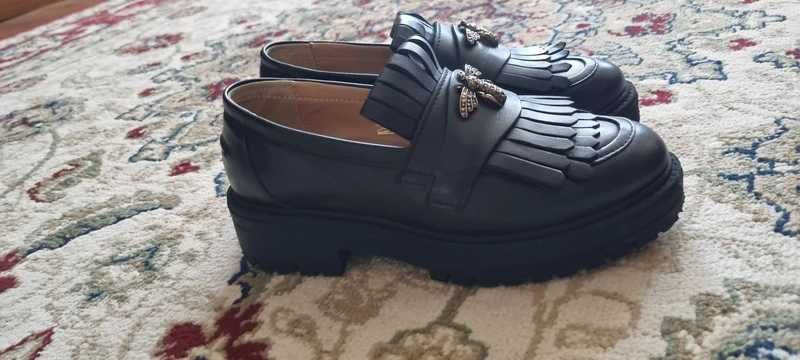 Mocasini din piele naturala