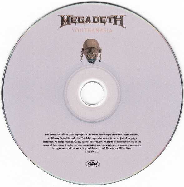 CD Megadeth - Youthanasia 1994