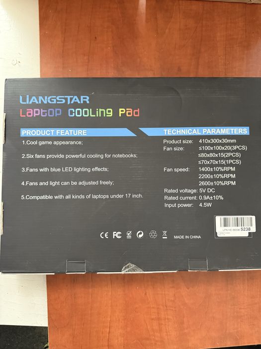 Cooler laptop RGB