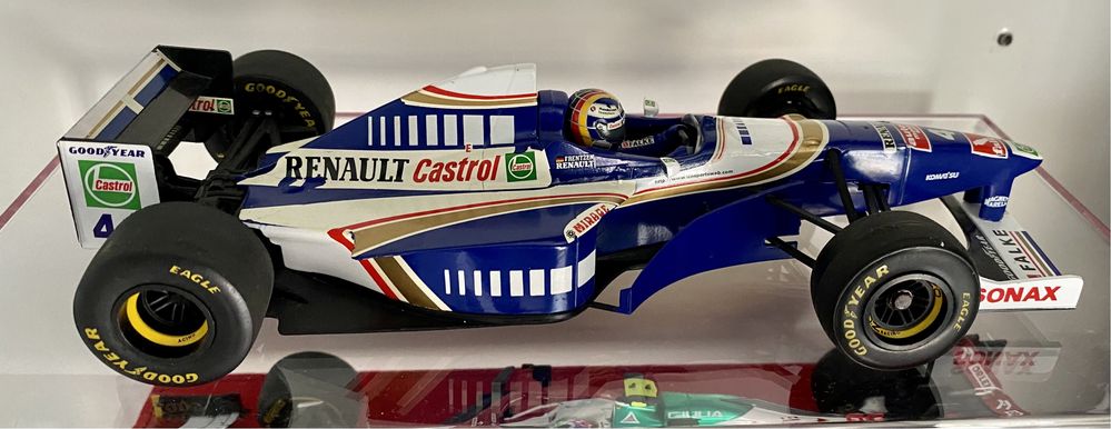 Machete formula 1 f1 scara  1/18 F1 Williams Renault HH Frenzen