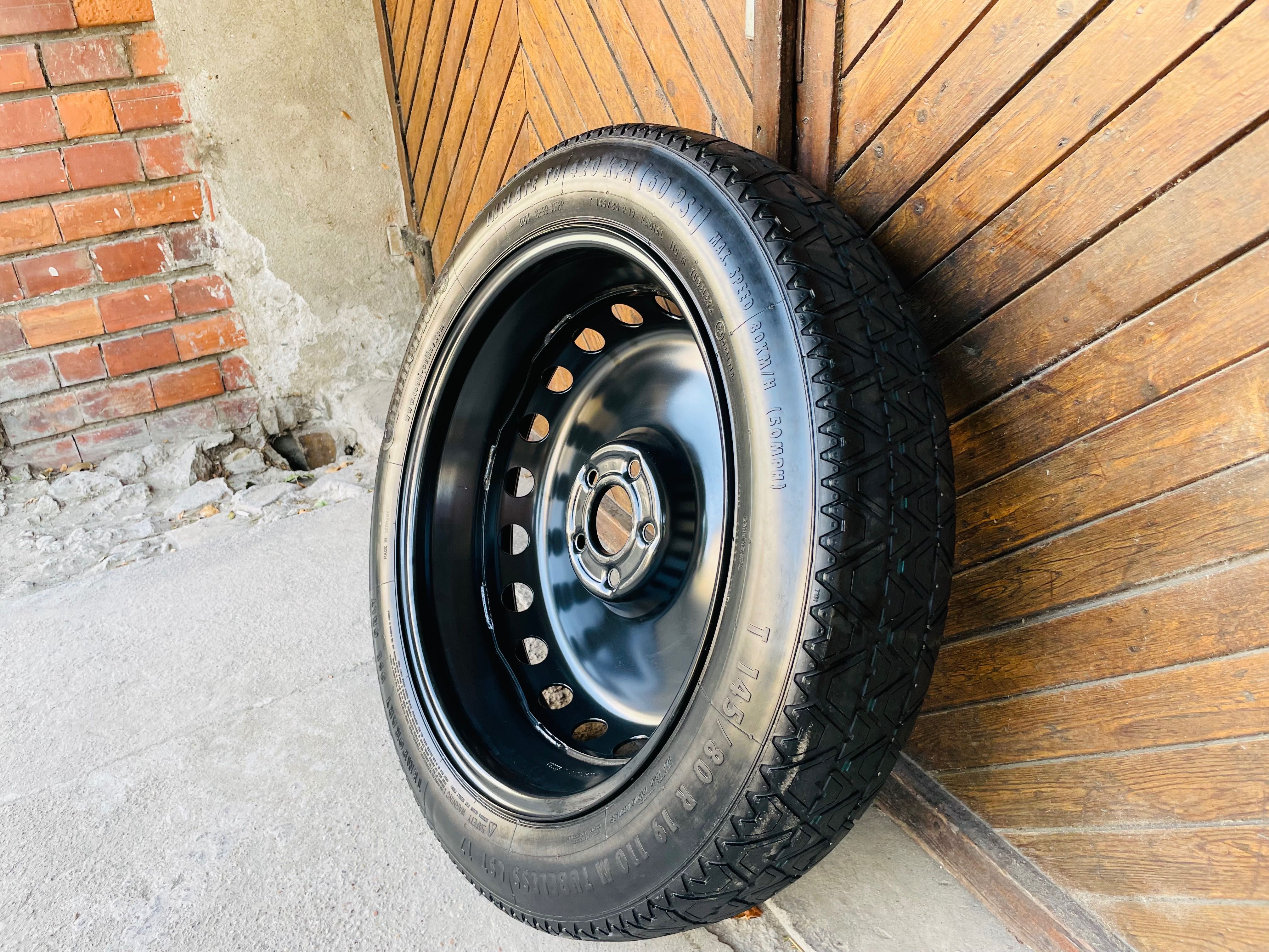 Резервна гума ПАТЕРИЦА за AUDI A8 АУДИ-А8 5х112 66.5  145/80 R19