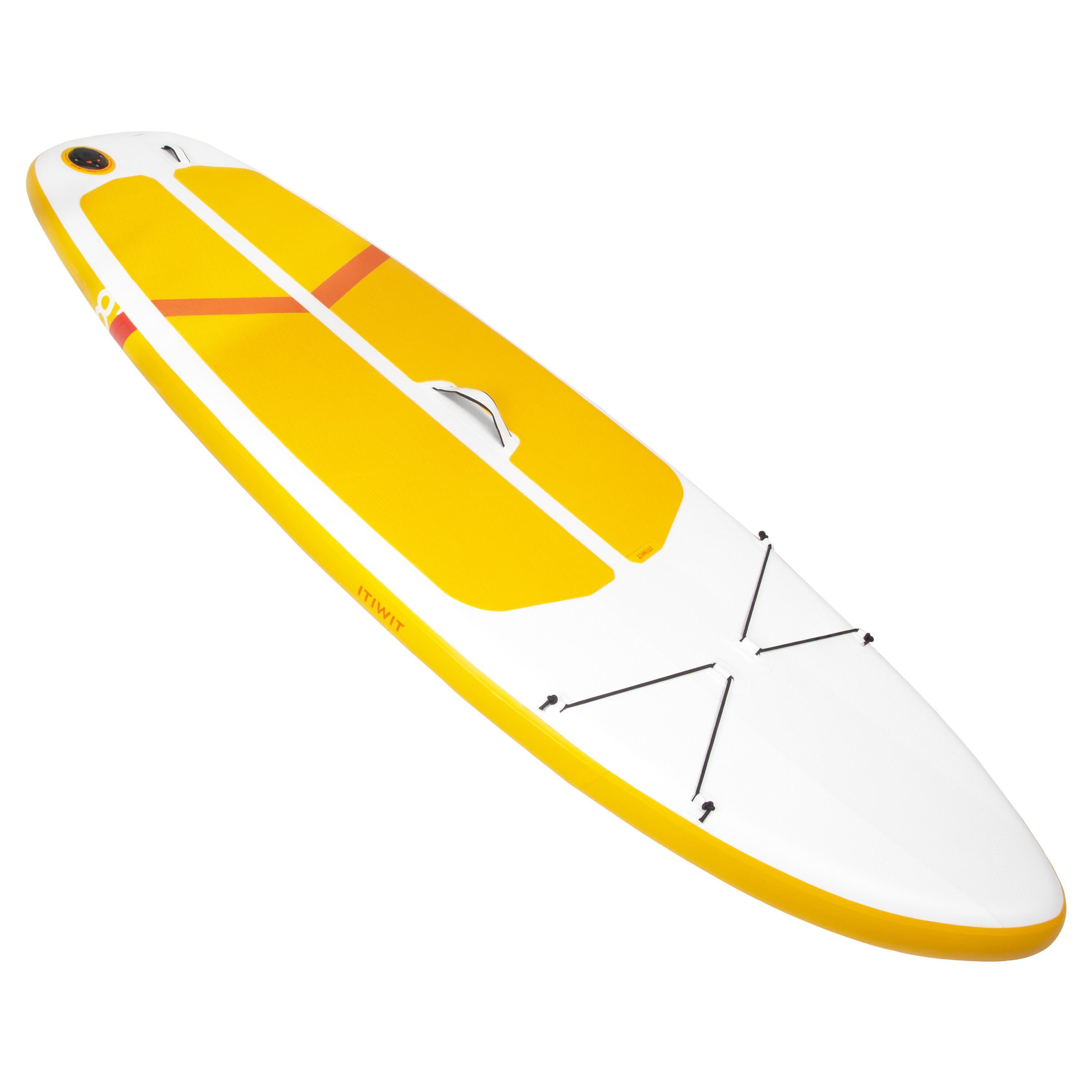 Sup gonflabil S Galben-Alb - No - produs resigilat (nou) Decathlon