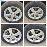 Set 4 Jante Roti Aliaj cu Anvelope Cauciucuri Iarna 195 65 15 R15 Mazda MPV 1999 - 2006 [C3524]