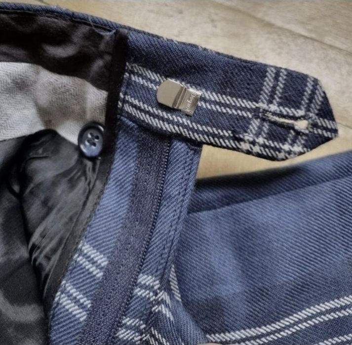 Pantaloni Elegant, Made in Italia, Barbati, 100% Lâna - 46