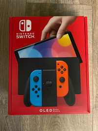 Nintendo Switch OLED Red/Blue NOU SIGILAT