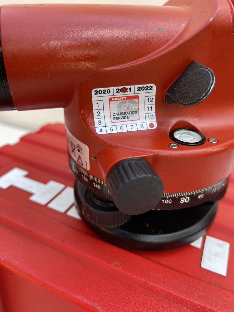 Hilti pol 15 nivela optica santier cote strada canalizari panta leica