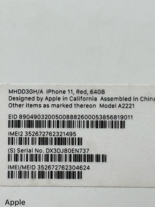IPhone 11 64GB Red