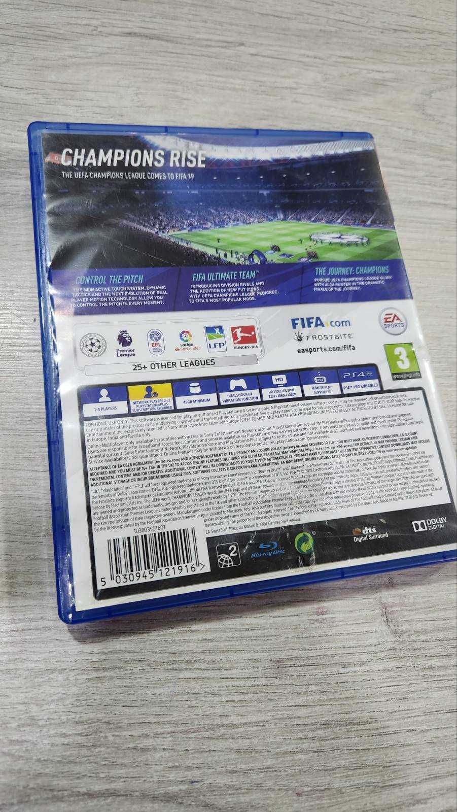 Игра за playstation 4 / Ps4 FIFA 2019