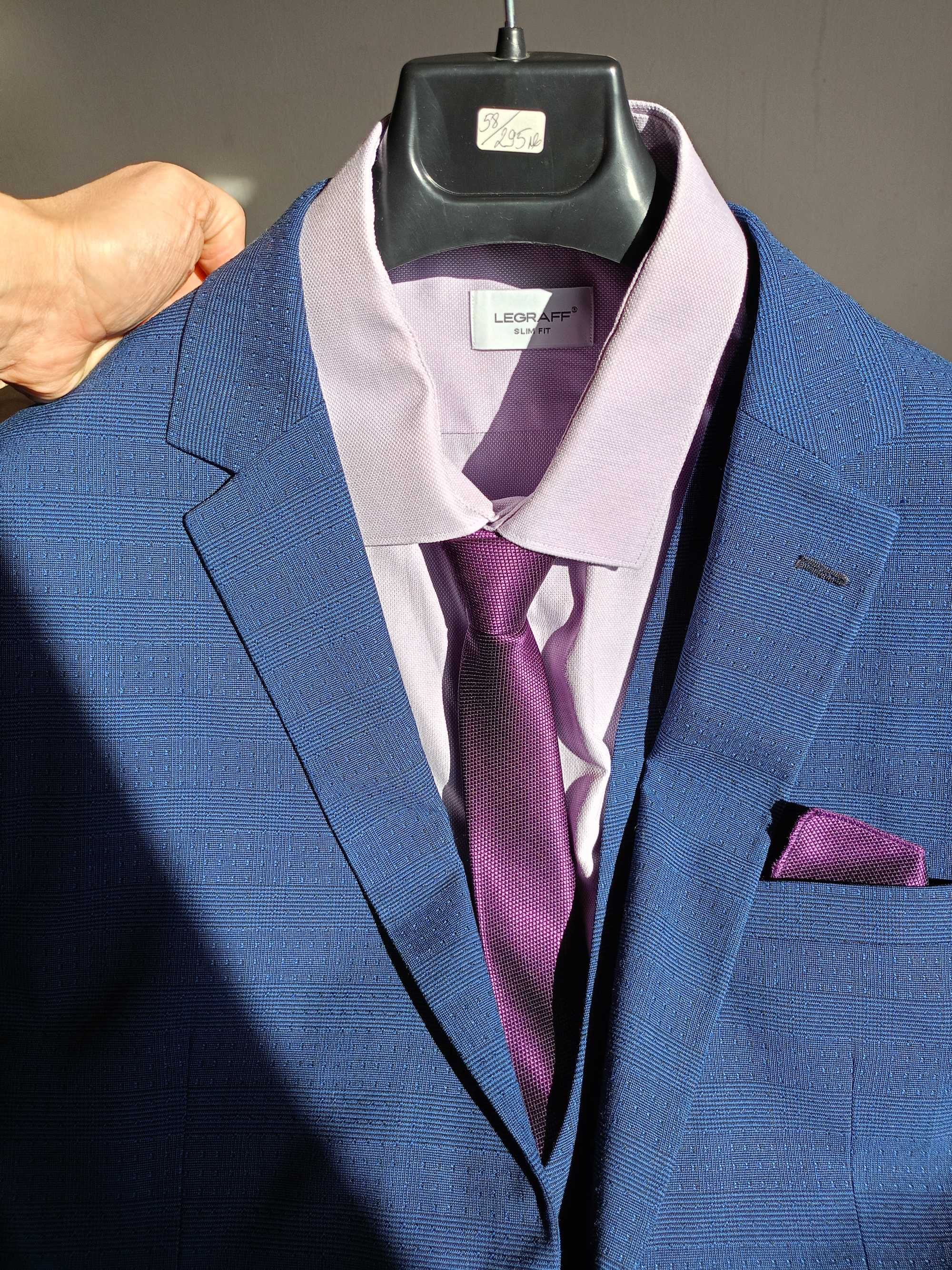 Костюм Franco Riveiro 58размер XXL slim fit