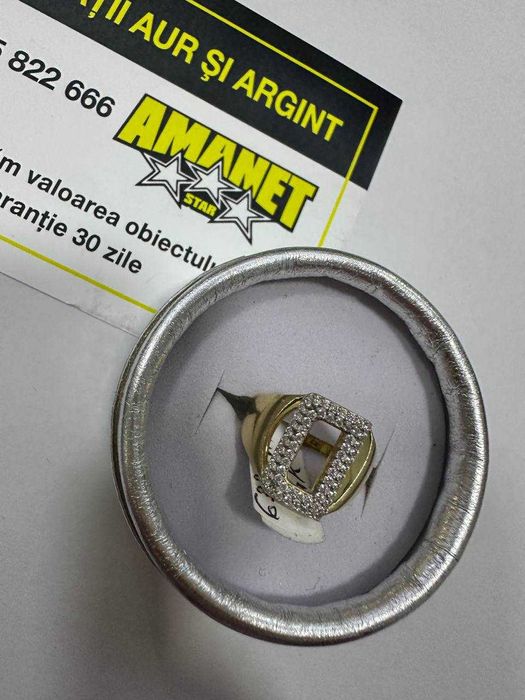 Inel cu pietre aur 14k 2.96gr (CTG)