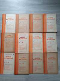 GAZETA MATEMATICA 1977 (12 volume - complet)