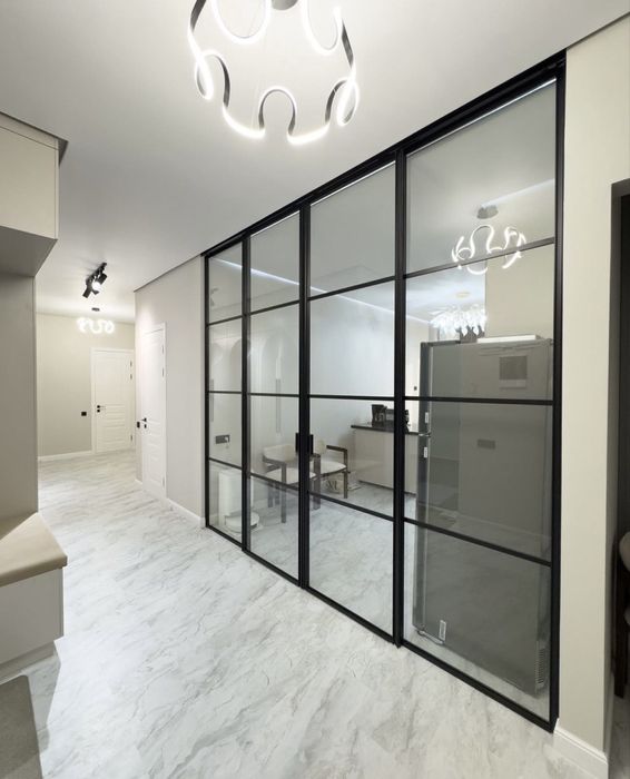 Перегородки на заказ телескопические, купейные (лофт, loft.)