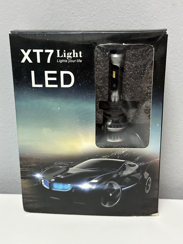 Set becuri led H7 / XT7 / 180w / 16000Lm ~ Promotie