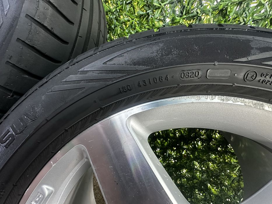 Jante originale 19 AMG Mercedes+cauciucuri 6-7 mm 255 50 r19 2300 lei
