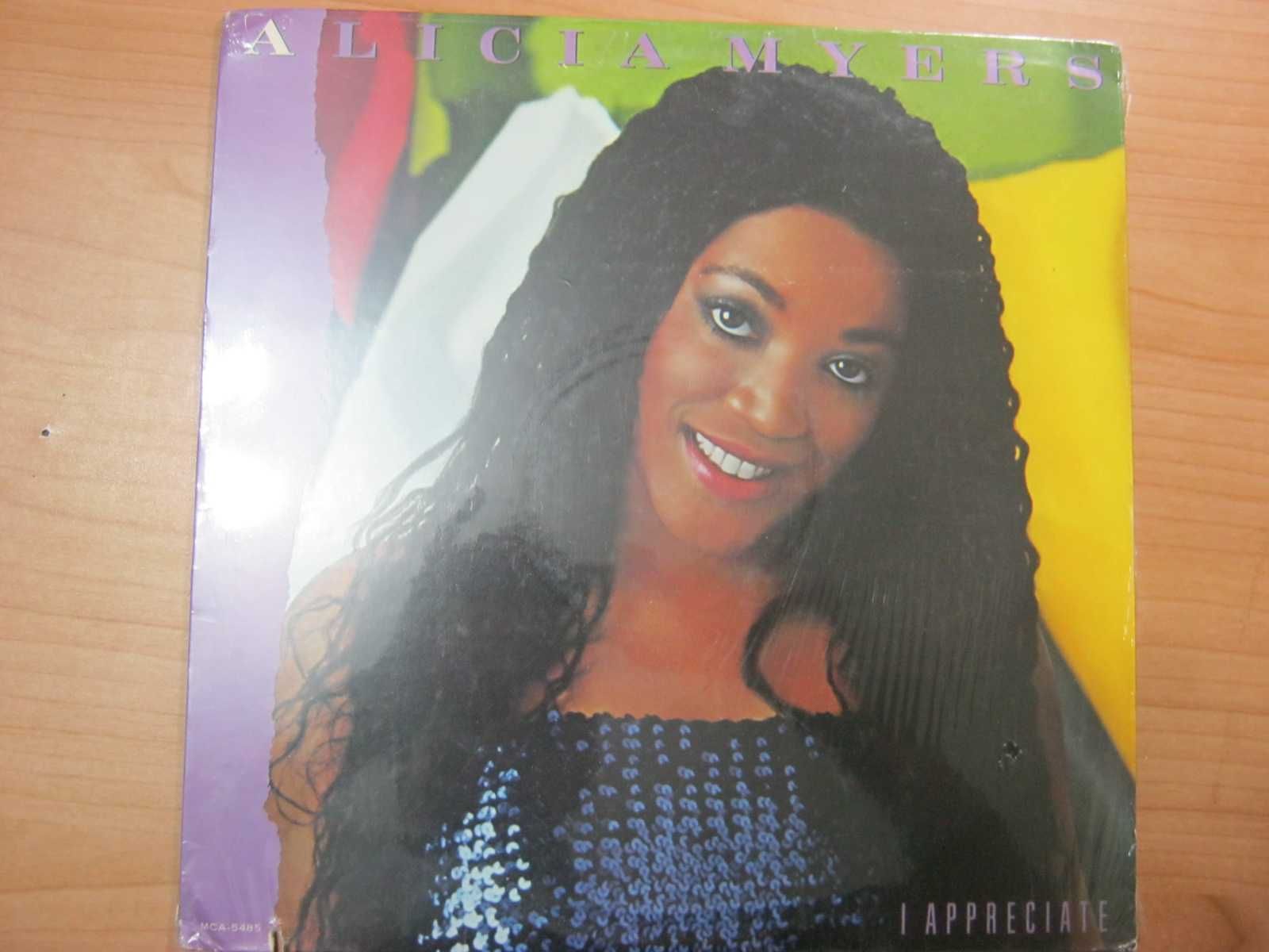 Виниловая пластинка  Alicia Myers - I Appreciate (USA 1984) NEW!