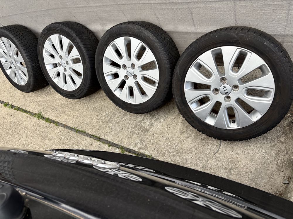 4бр. Алуминиеви джанти с гуми 195/55 R16 цола за KIA RIO 4x100