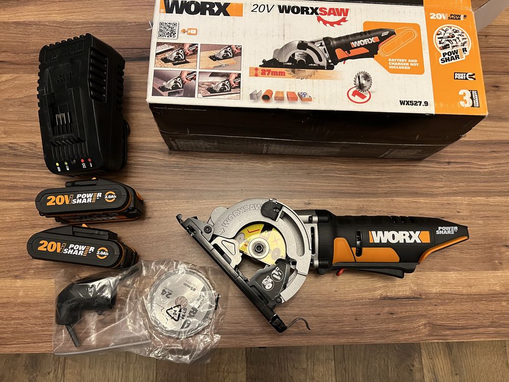 Set Autofiletata, Flex si Fierastrau Worx Nou !!