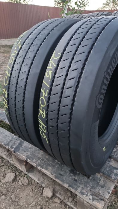 2 (4/6) Anvelope Continental 245/70 R17.5 M/S impecabile.