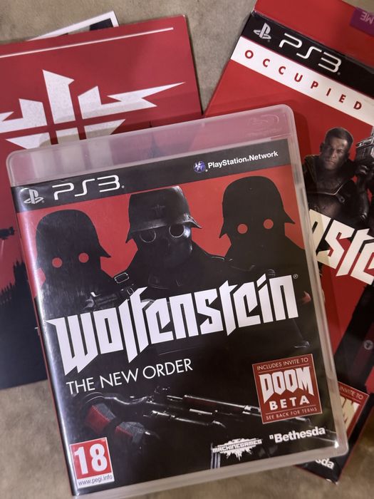 Wolfenstein с кутия за playstation 3