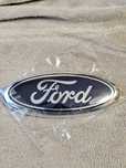 Sigla / Emblema metalica Ford 14,5 x 5,8 cm (Focus, mondeo, kuga etc)
