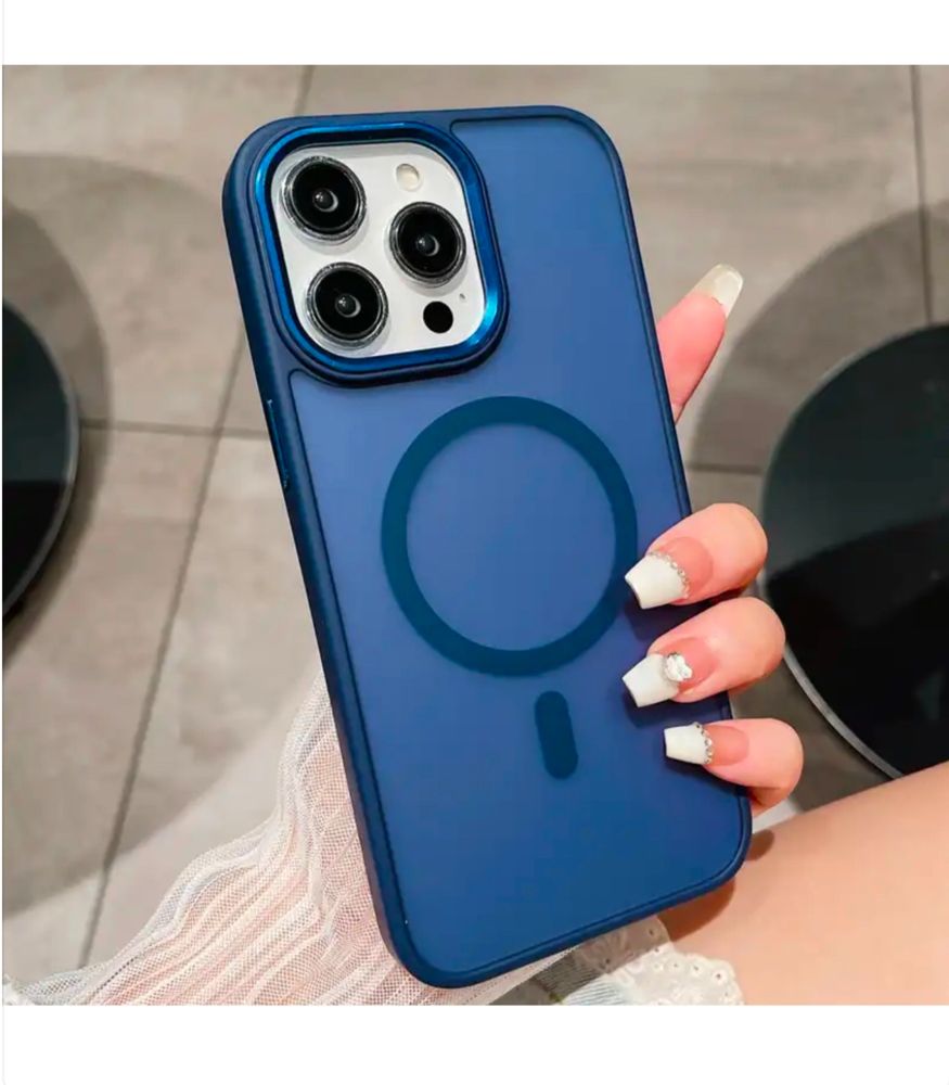 Iphone 16/16 PRO/16 PLUS/16 PRO MAX Husa G CASE Magsafe Spate Fumuriu