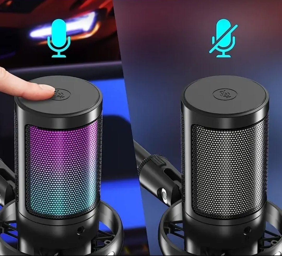 Профессиональный Конденсаторный Микрофон ZealSound USB