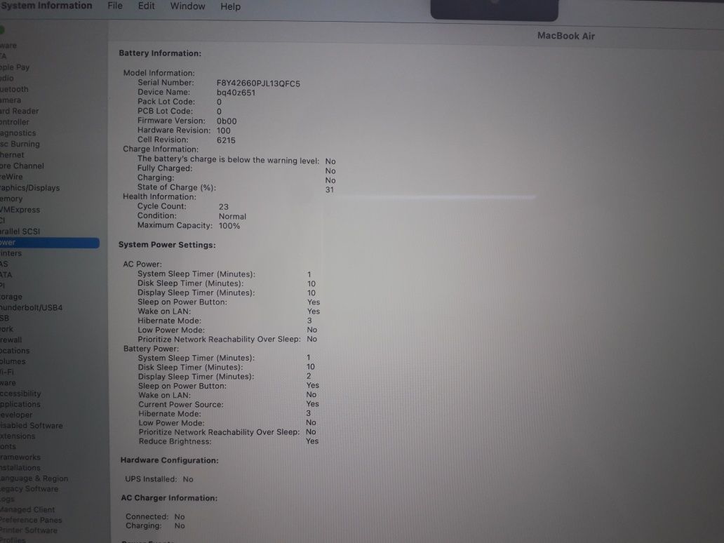 Macbook Air M3 2024