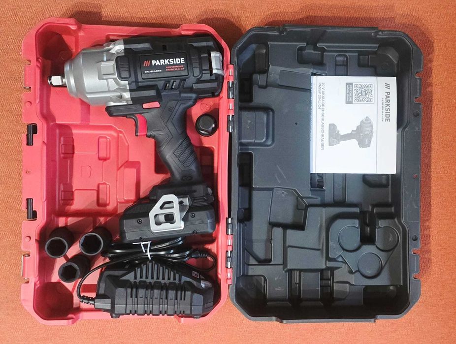 Scule Parkside Performance (impact roti de 1898Nm, acumulatori 8ah)