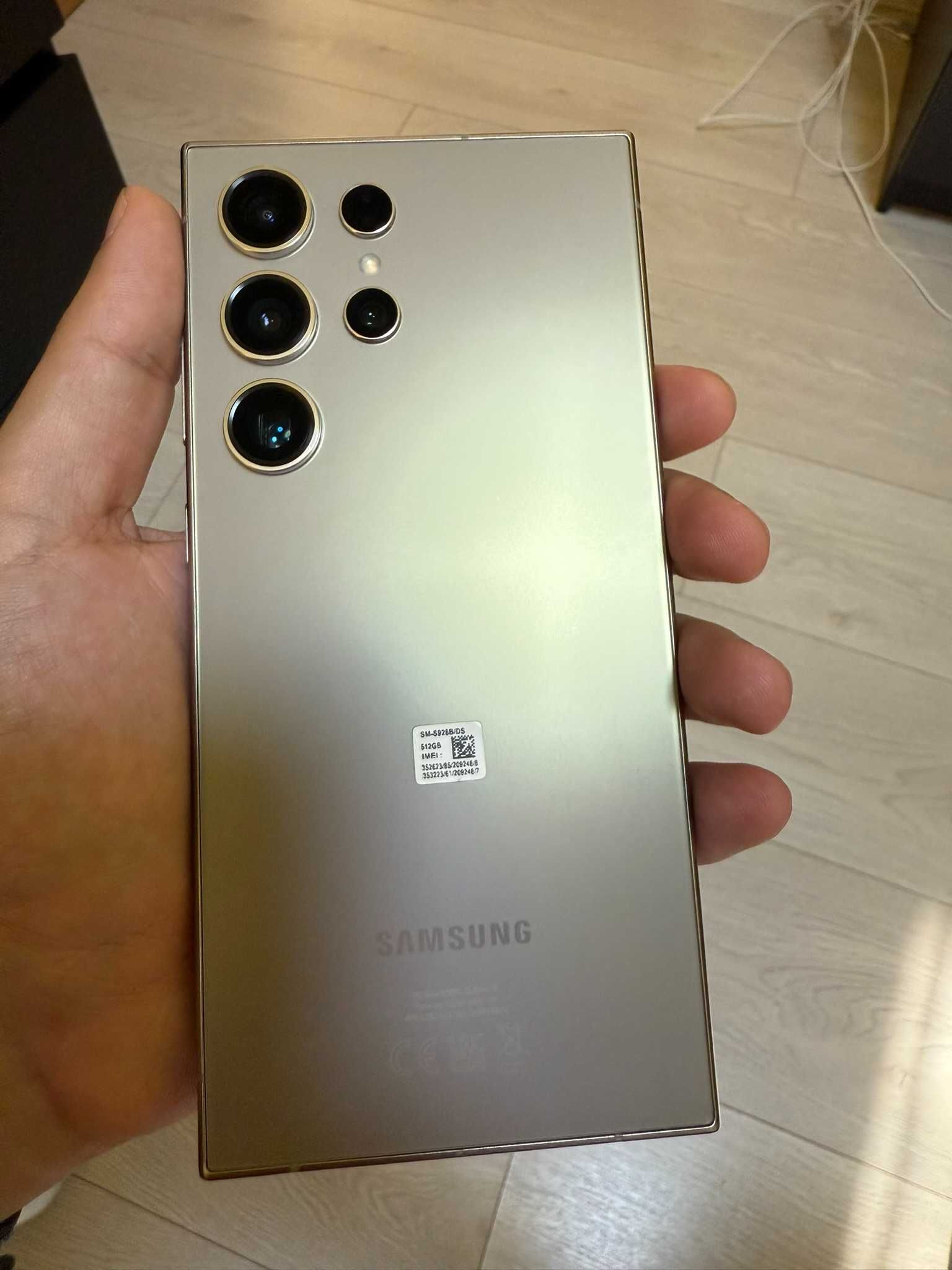 Samsung Galaxy S24 Ultra 512GB Titanium Gray, Garantie + accesorii