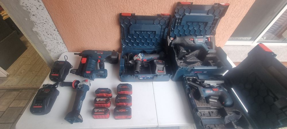 Set Scule Bosch Aproape noi 18V Brushless