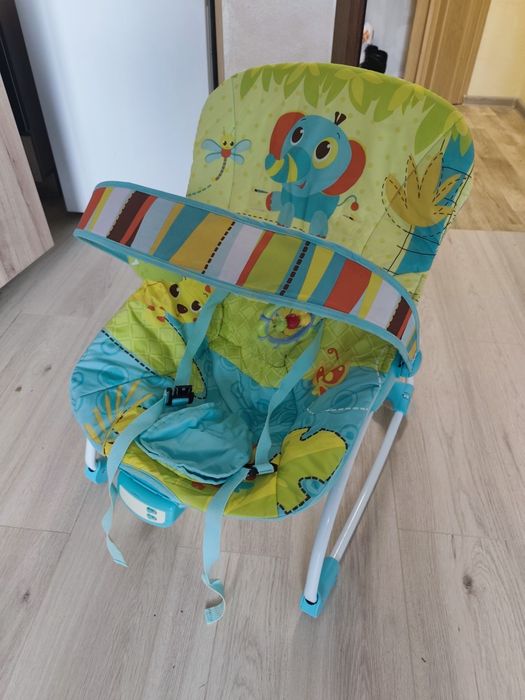 Детски шезлонг със звук и вибрация. 2 броя