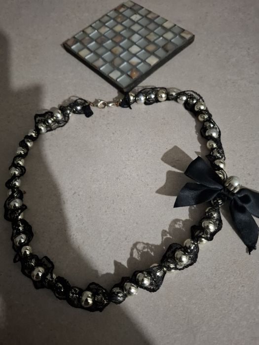 Colier model Chanel Franta 48 cm lungime