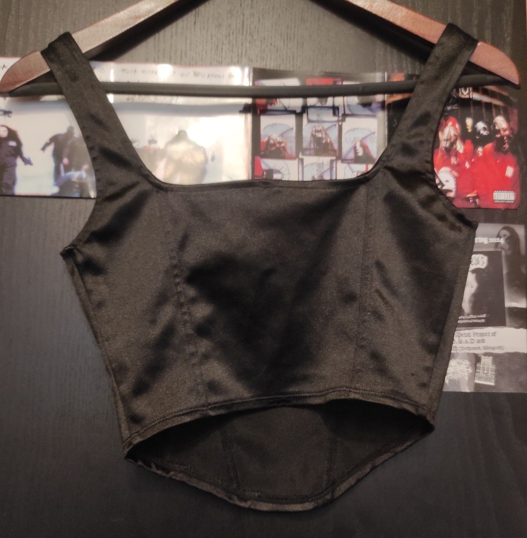 Черен корсет H&M