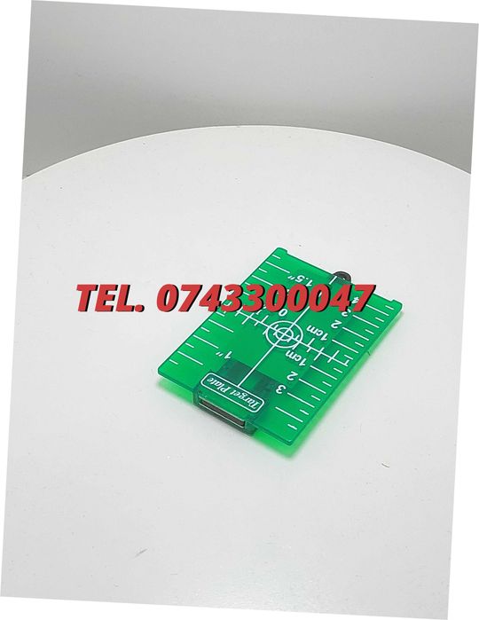 Placa Tinta Pentru Nivele Laser Plastic Verde Neo