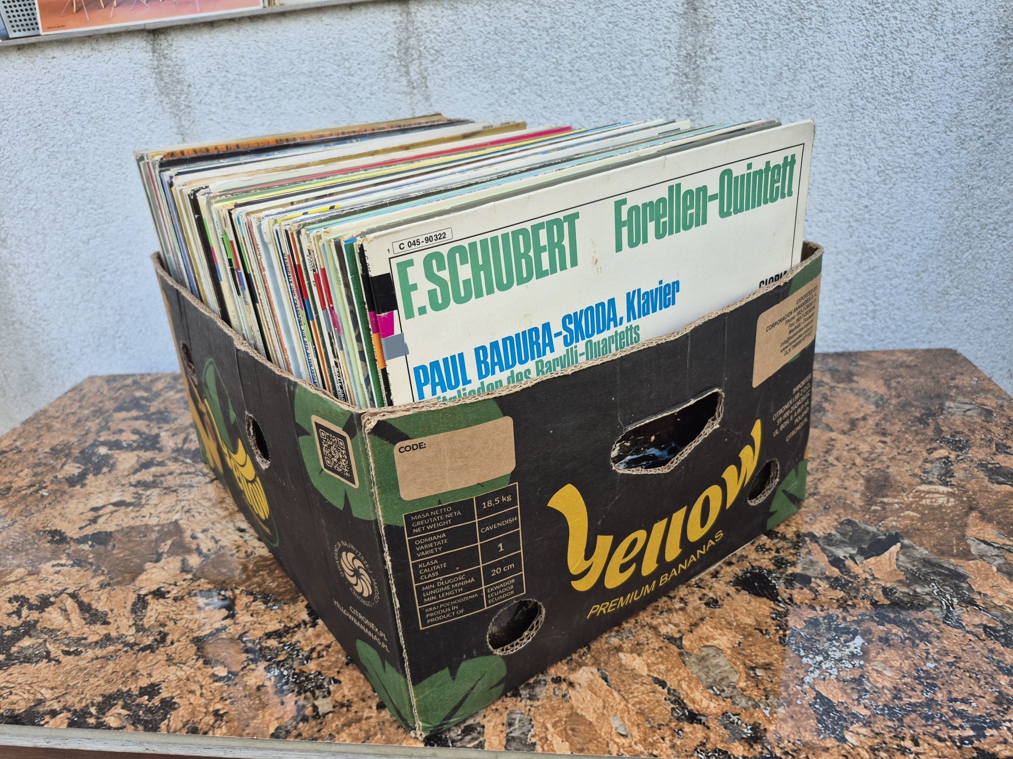 Vând lot 150LP Discuri Vinil cu muzică clasică pentru pick up