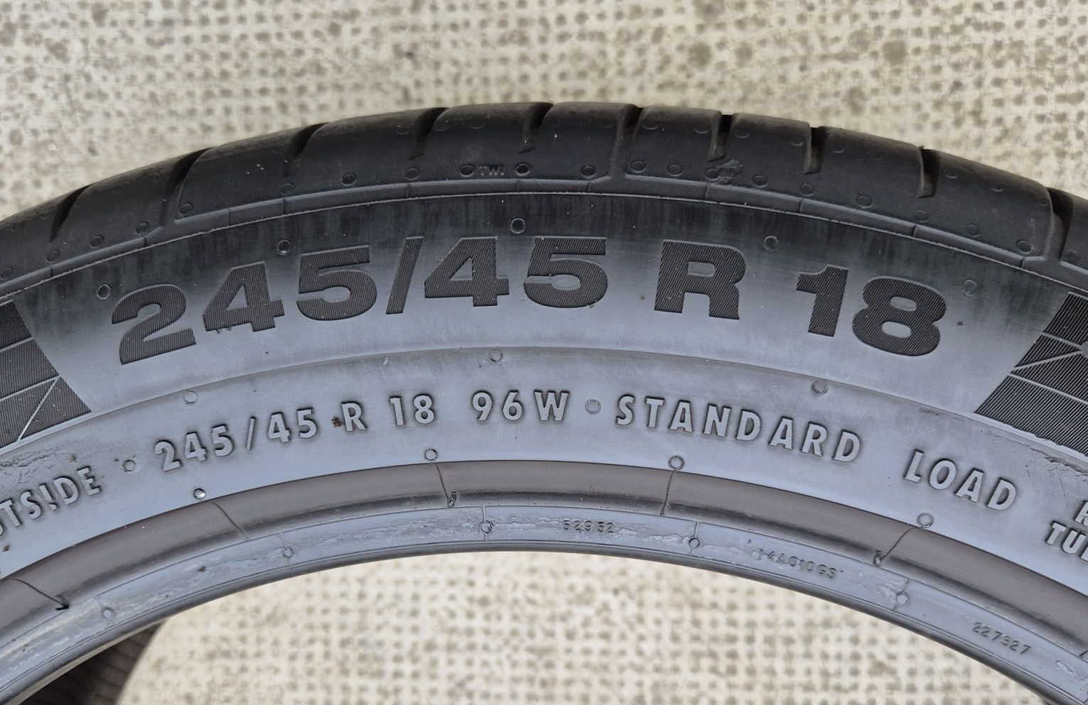 Set 2buc 245/45 R18 96W Continental ContiSportContact⁵ vară