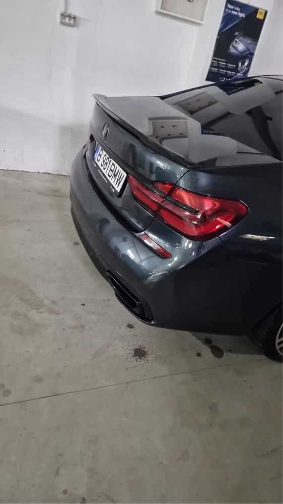 Eleron portbagaj Carbon 100% pt Bmw seria 7 G11 G12 nfl Lci Facelift