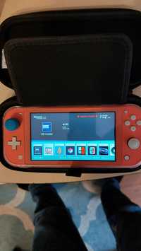 Nintendo Switch Lite MODAT 512gb card sd + accesorii + Animal Crossing