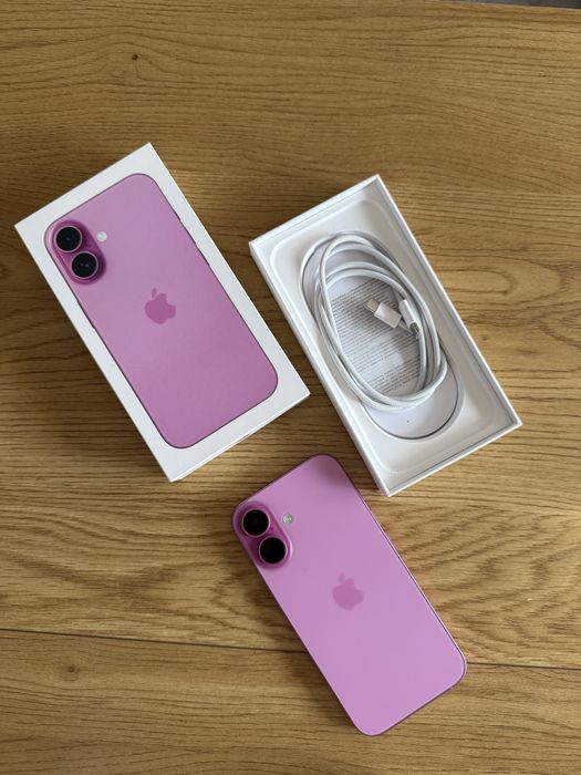 Бартер като нов iphone 16 128gb pink гаранционен