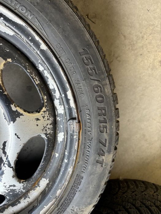 Jante tabla Smart merdeces R15 iarna 175/55/15 155/60/15