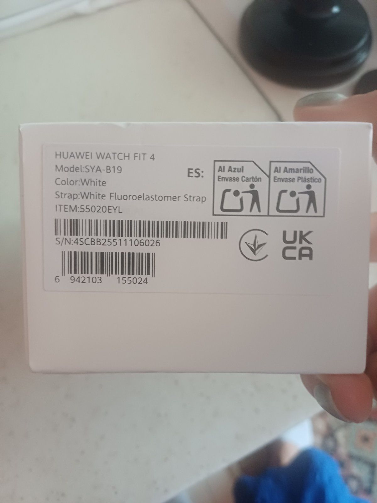 Смарт часовник  HUAWEI WATCH FIT 4 WHITE