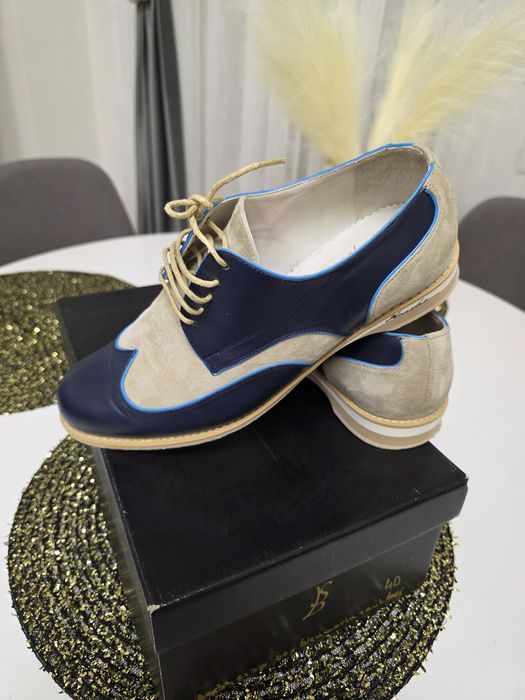 Pantofi casual unisex piele