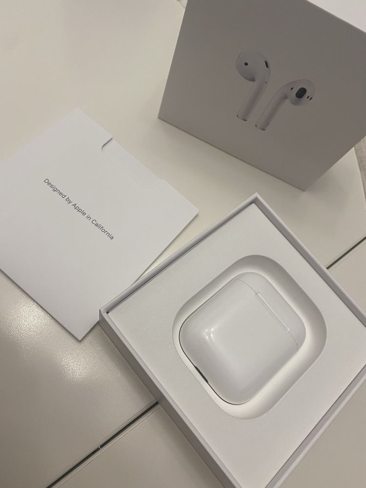 Airpods with charging case