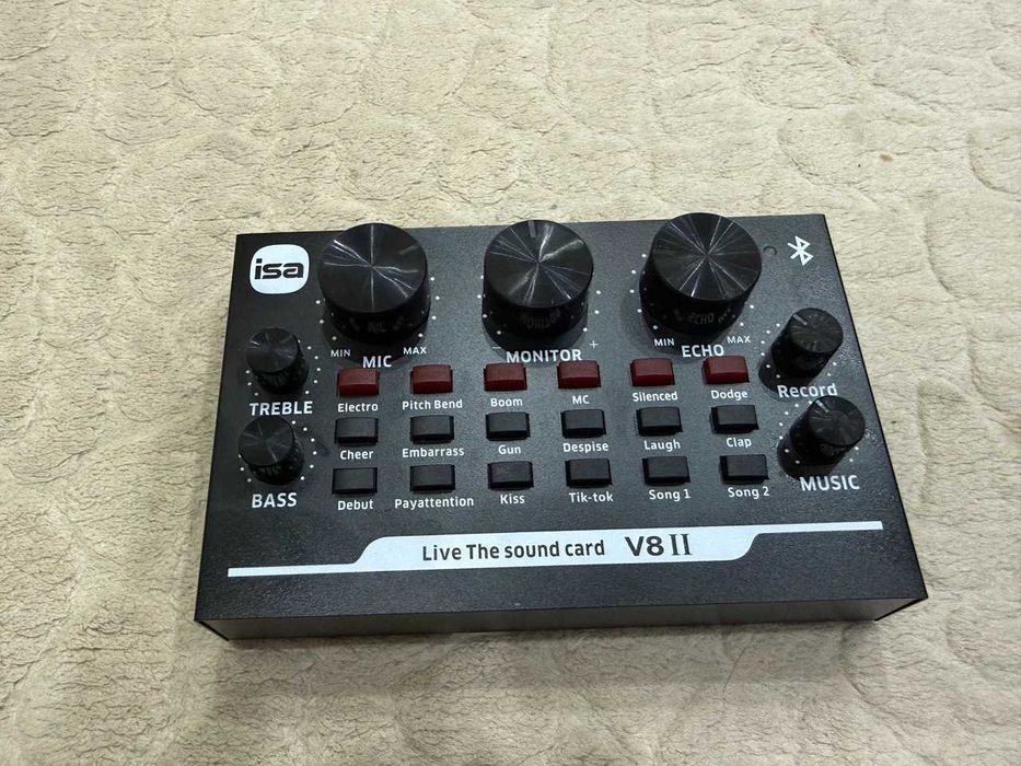 Звуковая карта сотилади